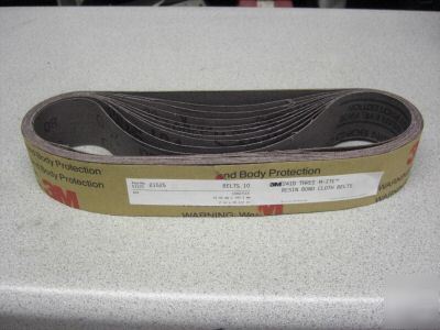 New 3M sanding belts 80 grit 2 x 29-1/2 lot of 10 29.5