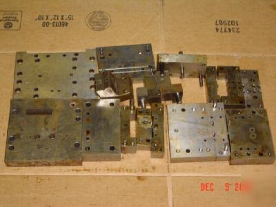30 lbs hardened+ground steel wire edm punch press die