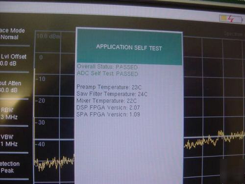 Anritsu ms-2721A hand-held spectrum analyzer