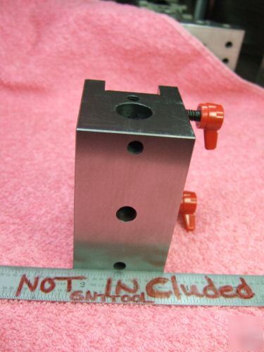 Edm block or electrode holder or blade holder mint 