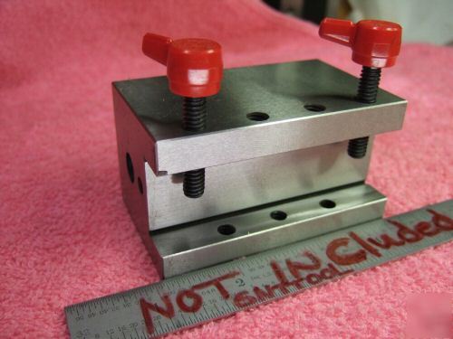 Edm block or electrode holder or blade holder mint 