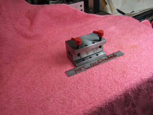 Edm block or electrode holder or blade holder mint 