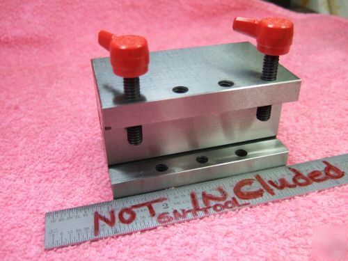 Edm block or electrode holder or blade holder mint 