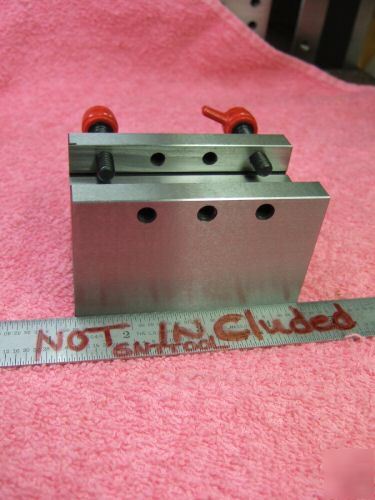 Edm block or electrode holder or blade holder mint 