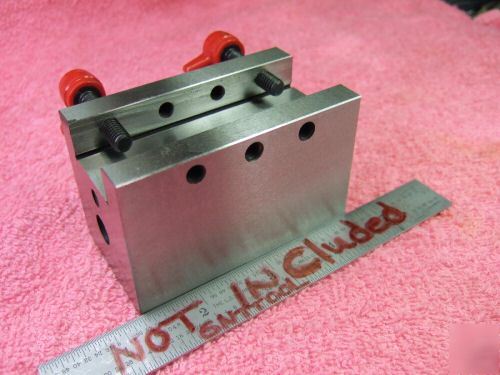 Edm block or electrode holder or blade holder mint 