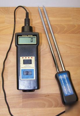 Grain moisture meter tester corn rice cereal hay straw