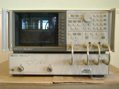 Hp network analyzer 8753C with s-parameter 85046A 