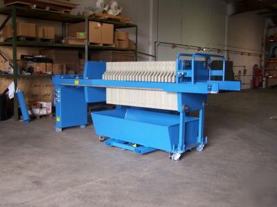 New 800 mm filter press 15 cuft ,biofuel filterpresse