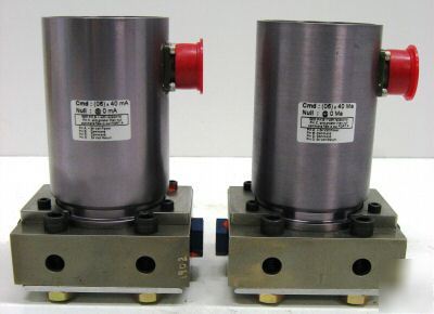 New lot of 2 - hr textron r-ddv hydraulic servovalves