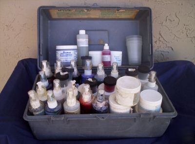 Professional carpet-furniture spot & maintenance kit