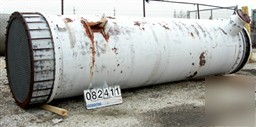Used: union carbide vertical shell and tube heat exchan