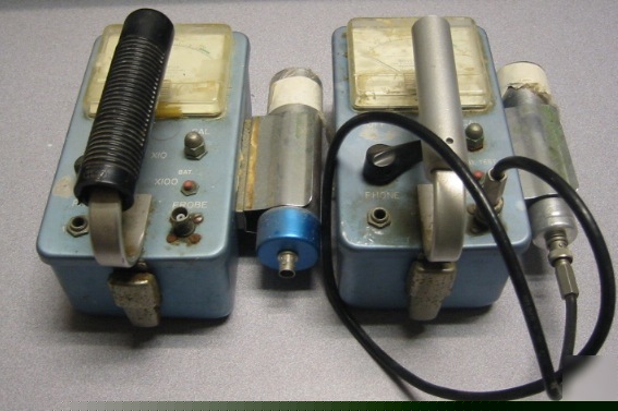 Wm b johnson & assoc/survey meter/model gsm-5/lot of(2)