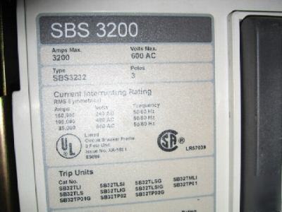 Siemens sbs 3200 SBS3232 SBS3232DV 3000 amp SB32TP02