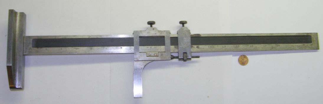 Starrett vernier height gage 454...18