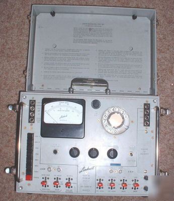 Lenkurt 26600-M1 signaling test set used