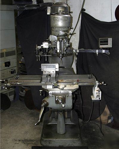 Bridgeport milling machine 9