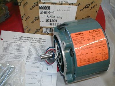 Dodge 031369/56DBSS-3-ma -d series motor brake 115/230V