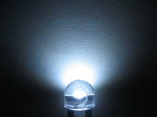 10PCS x 10MM high power white led 13 lumens @150MA 0.5W