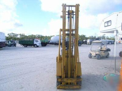 1987 tokyo electric forklift yellow 