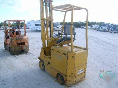 1987 tokyo electric forklift yellow 