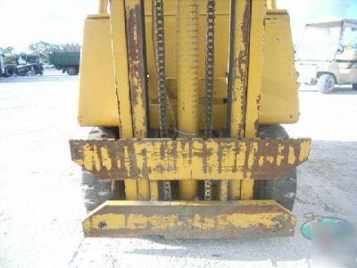 1987 tokyo electric forklift yellow 