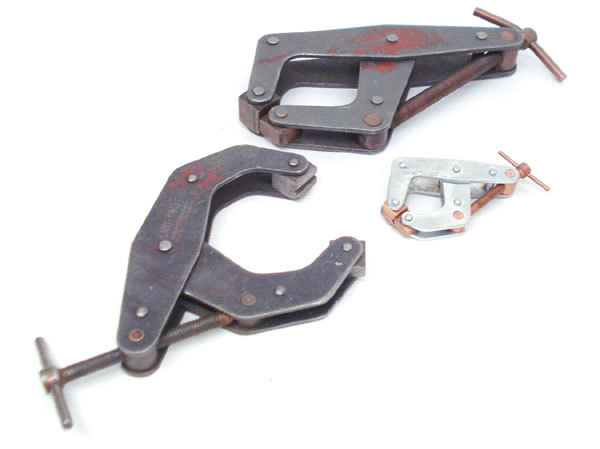 Lot of kant twist heavy duty welding clamps