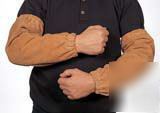 New welding leather sleeves 18 inch w/ elastic 