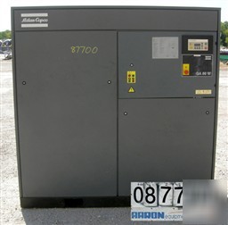 Used: atlas copco stationary rotary screw compressure,