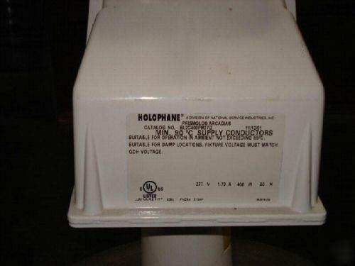 (8) 400 watt metal halide industrial shop light 