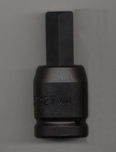 Hex bit socket 3/4IN.dr. x 1-1/4IN.hex