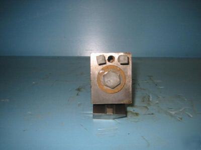 Lathe tool holder for large lathe, ( ? warner swasey )
