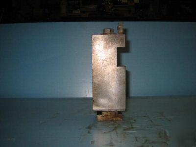 Lathe tool holder for large lathe, ( ? warner swasey )