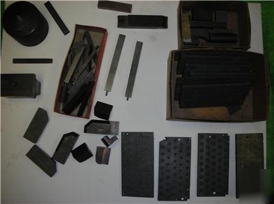Lot edm emd carbon graphite remnants electrode