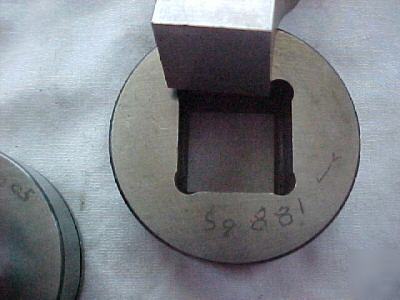 Punch & dies 3 sets , nice ,used? cheap 
