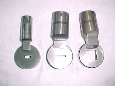 Punch & dies 3 sets , nice ,used? cheap 