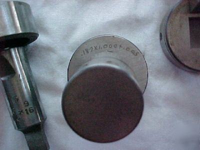 Punch & dies 3 sets , nice ,used? cheap 