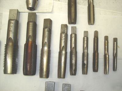 Set of taps with tap wrenches
