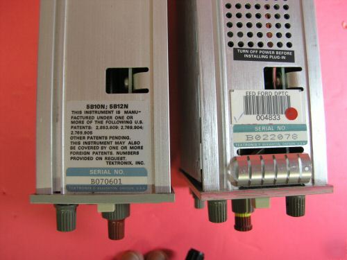 Tektronix 5B10N, 5B25N time base plug-in.