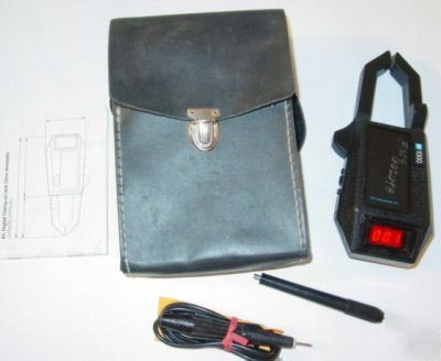 Tif 1000 ac digital clamp-on volt ohm ammeter meter
