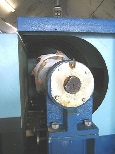 Window frame automatic sash hauncher shaper notcher 
