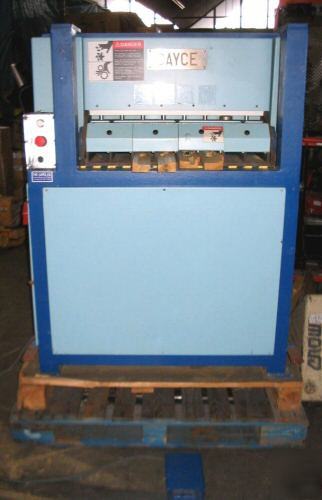 Window frame automatic sash hauncher shaper notcher 