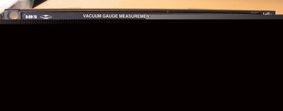 Mks 146B vacuum guage measurement & control system