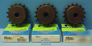 New lot of 3 martin 50B16 b 16 tooth sprockets