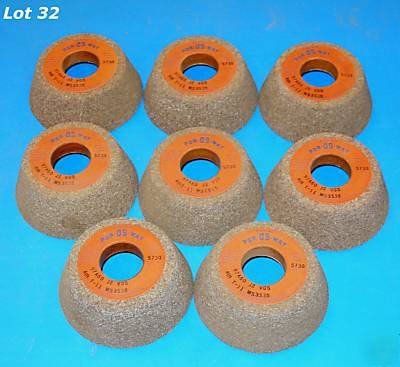 New radiac 4X1-1/2X1-1/4 60 grit type 11 wheels LOTOF8