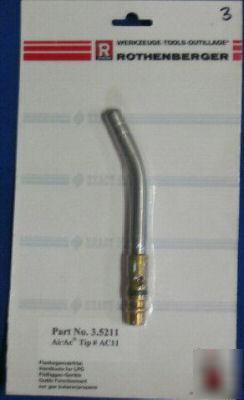 Rothenberger airac torch tip AC11 3.5211