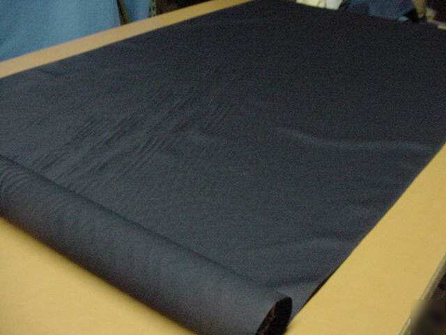 New 4 yds navy cotton heavy twill sewing fabric $ 6.