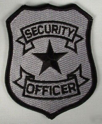 New brand security officer breast patch 