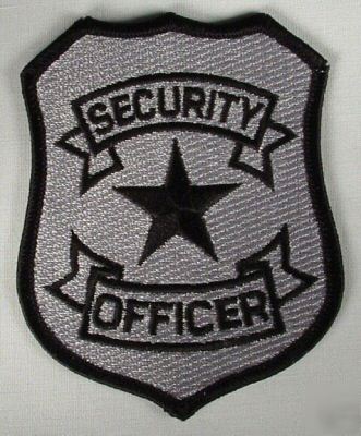 New brand security officer breast patch 