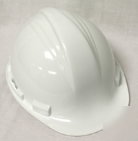 New north white safety hard hat ansi type 1 class e/g/c 