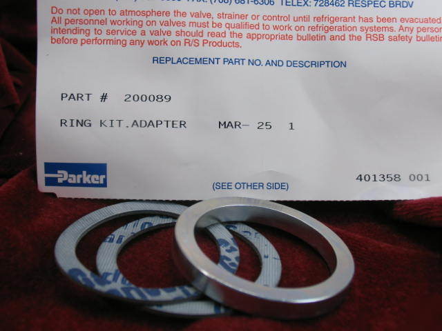 200089 parker ring kit adaptor mar - 25MM 1